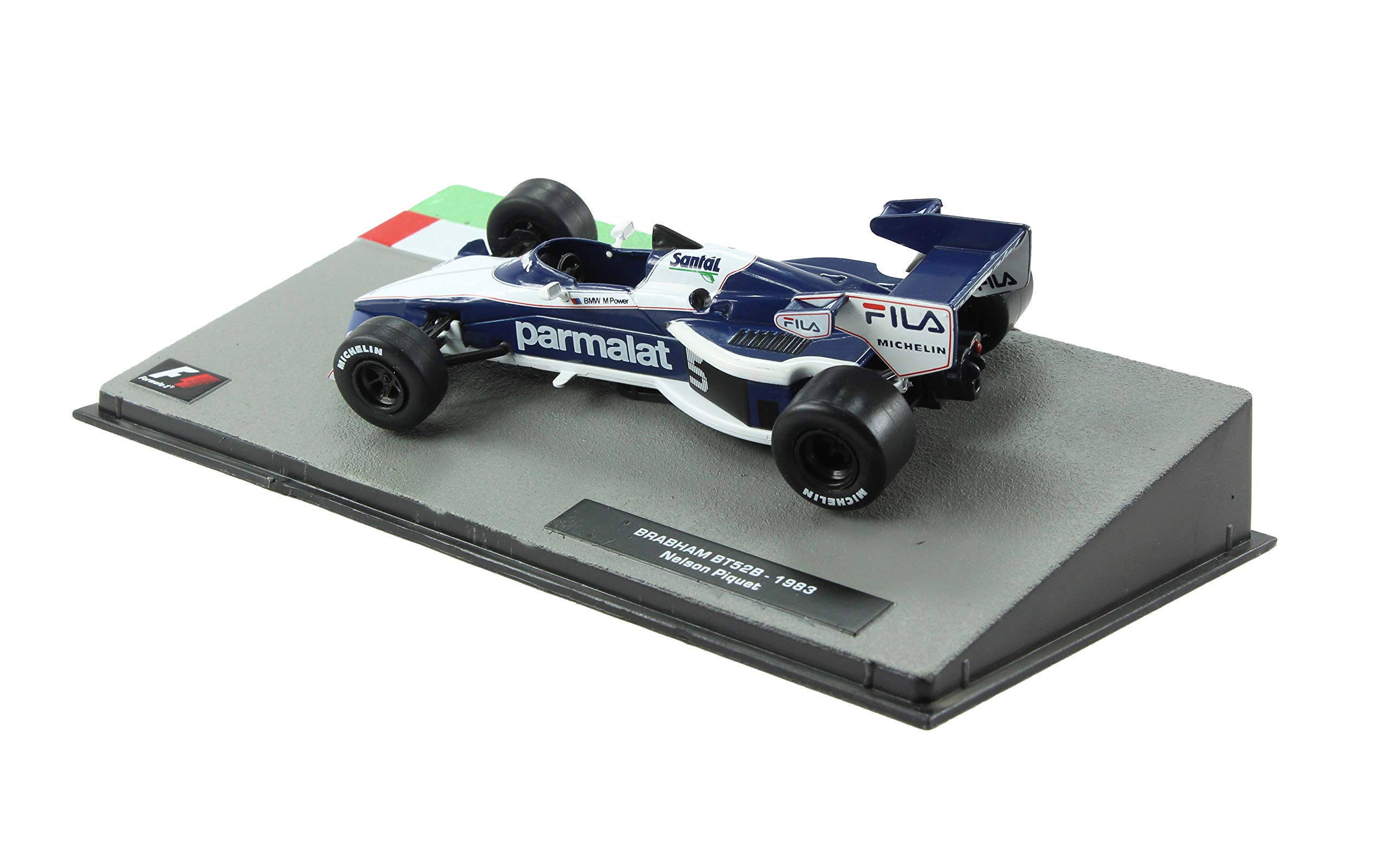 Deagostini Diecast 1:43 F1 Scale Model - Nelson Piquet F1 Brabham BT52B Race Car 1983