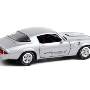 1981 Chevy Z/28 Yenko Turbo Z Turbo Silver Metallic 1/18 Diecast Model Car by Greenlight 13594