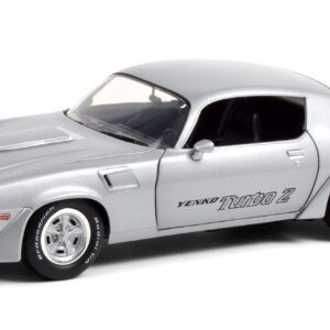 1981 Chevy Z/28 Yenko Turbo Z Turbo Silver Metallic 1/18 Diecast Model Car by Greenlight 13594