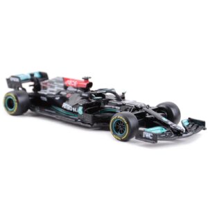 HTLNUZD 1:43 Bburago 2021 F1W12#44 Racing Car 1/43 Static Simulation Diecast Alloy F1 Formula Car Alloy Luxury Collectible Model