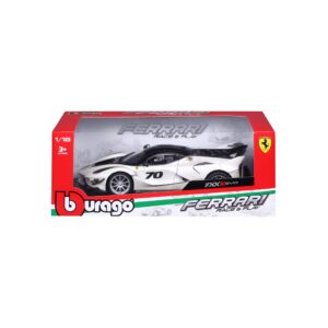 Bburago 1:18 Scale Race & Play Ferrari FXX K EVO Die Cast Vehicle