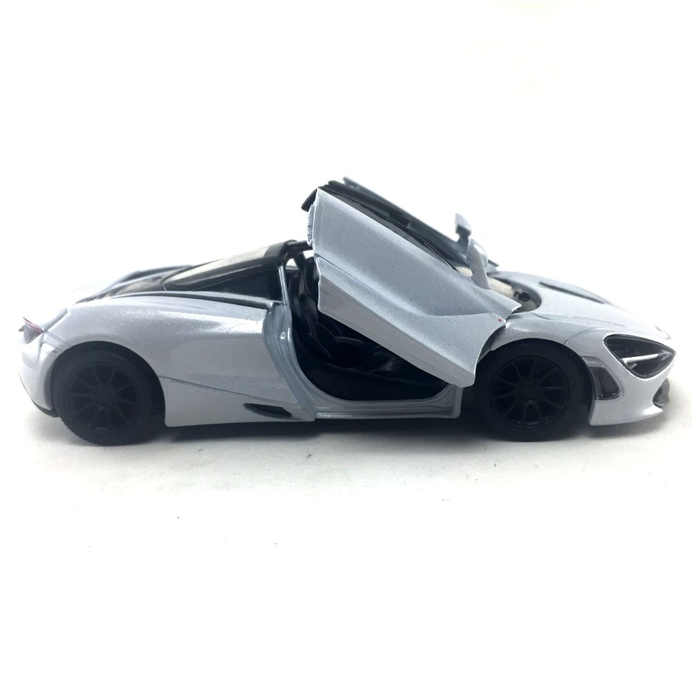 Kinsmart McLaren 720s White 1:36 DieCast Model Toy Car Collectible Hobby Super Sport Car Collection