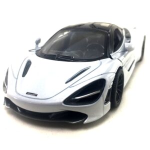 Kinsmart McLaren 720s White 1:36 DieCast Model Toy Car Collectible Hobby Super Sport Car Collection