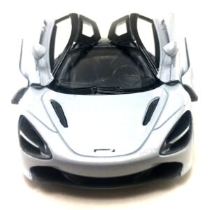 Kinsmart McLaren 720s White 1:36 DieCast Model Toy Car Collectible Hobby Super Sport Car Collection