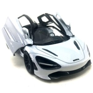 Kinsmart McLaren 720s White 1:36 DieCast Model Toy Car Collectible Hobby Super Sport Car Collection