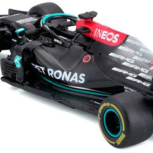 Bburago B18-38058B 1:43 F1 Mercedes AMG W12 E-Performance with Helmet BOTTAS, Assorted Designs and Colours