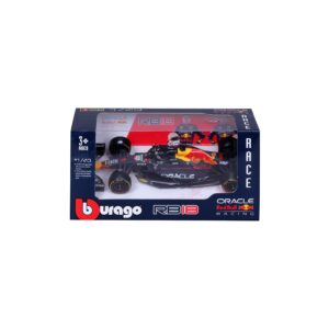 Xiangtat Bburago 1:43 New 2022 F1 Red Bull Racing RB18 1# Max Verstappen Paint Formula One Alloy Super Toy Car Model (RB18 No. #1)