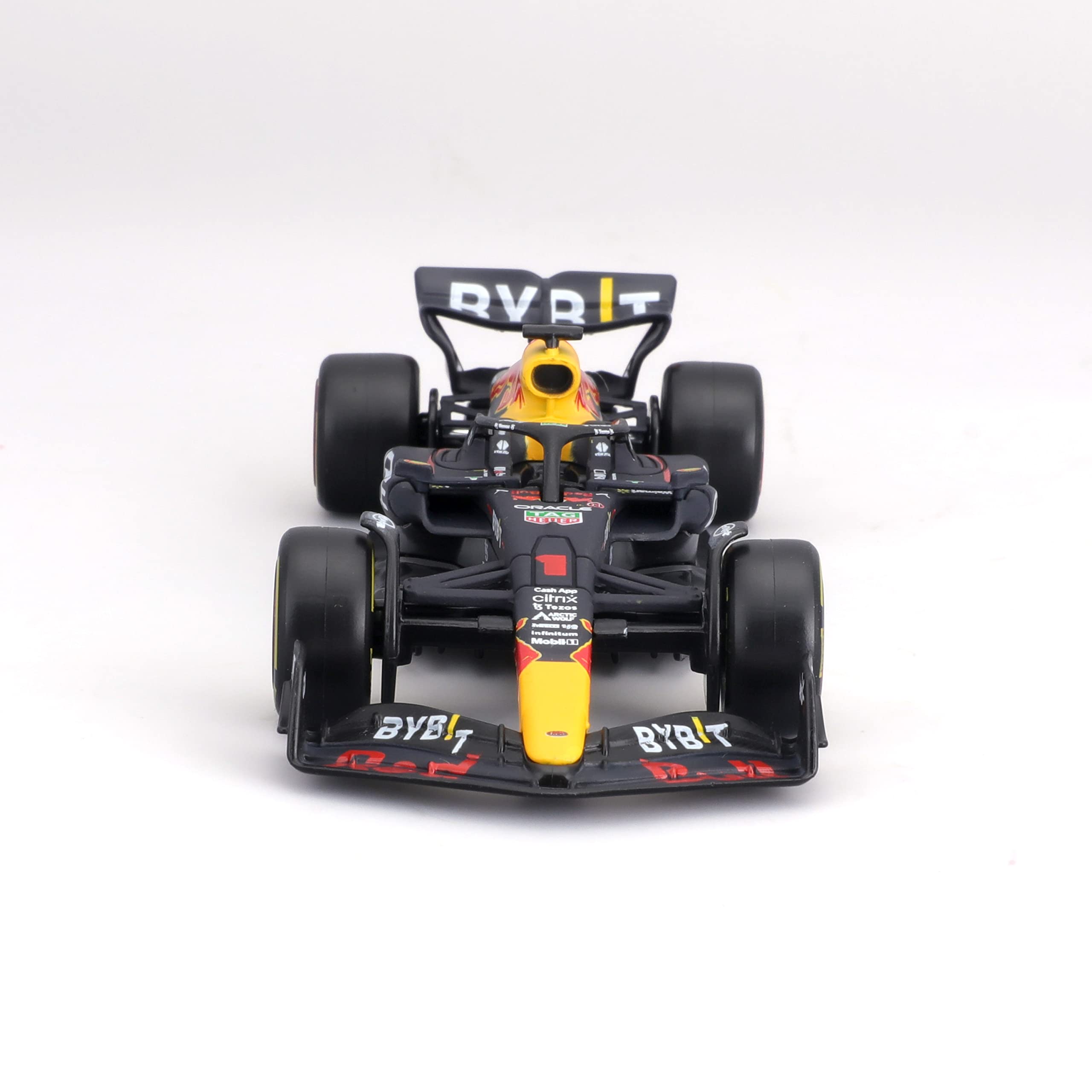 Xiangtat Bburago 1:43 New 2022 F1 Red Bull Racing RB18 1# Max Verstappen Paint Formula One Alloy Super Toy Car Model (RB18 No. #1)