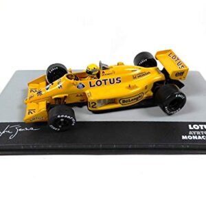 OPO 10 - Ayrton Senna Lotus 99T # 12 - Winner Monaco GP Formule 1-1987 1:43 Altaya (708)