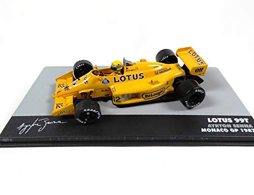 OPO 10 - Ayrton Senna Lotus 99T # 12 - Winner Monaco GP Formule 1-1987 1:43 Altaya (708)