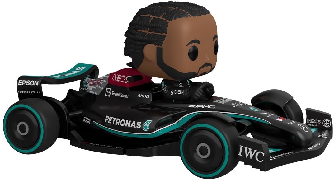 Funko Pop! Ride Super Deluxe: Racing - Lewis Hamilton