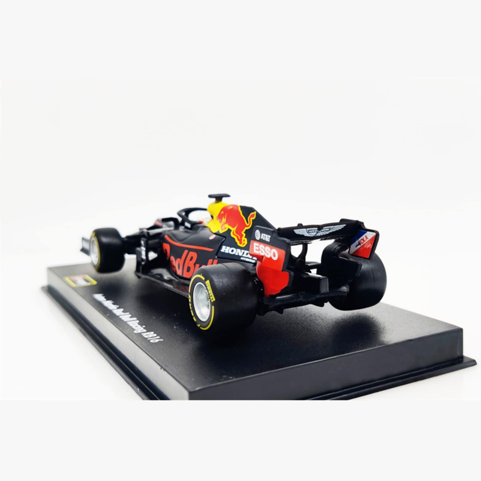 HTLNUZD Bburago 1:43 2020 RB16 #33 Champion Racing Max Verstappen 1/43 Diecast Alloy Collectible Toy Car Model (Hardcover RB16 33)