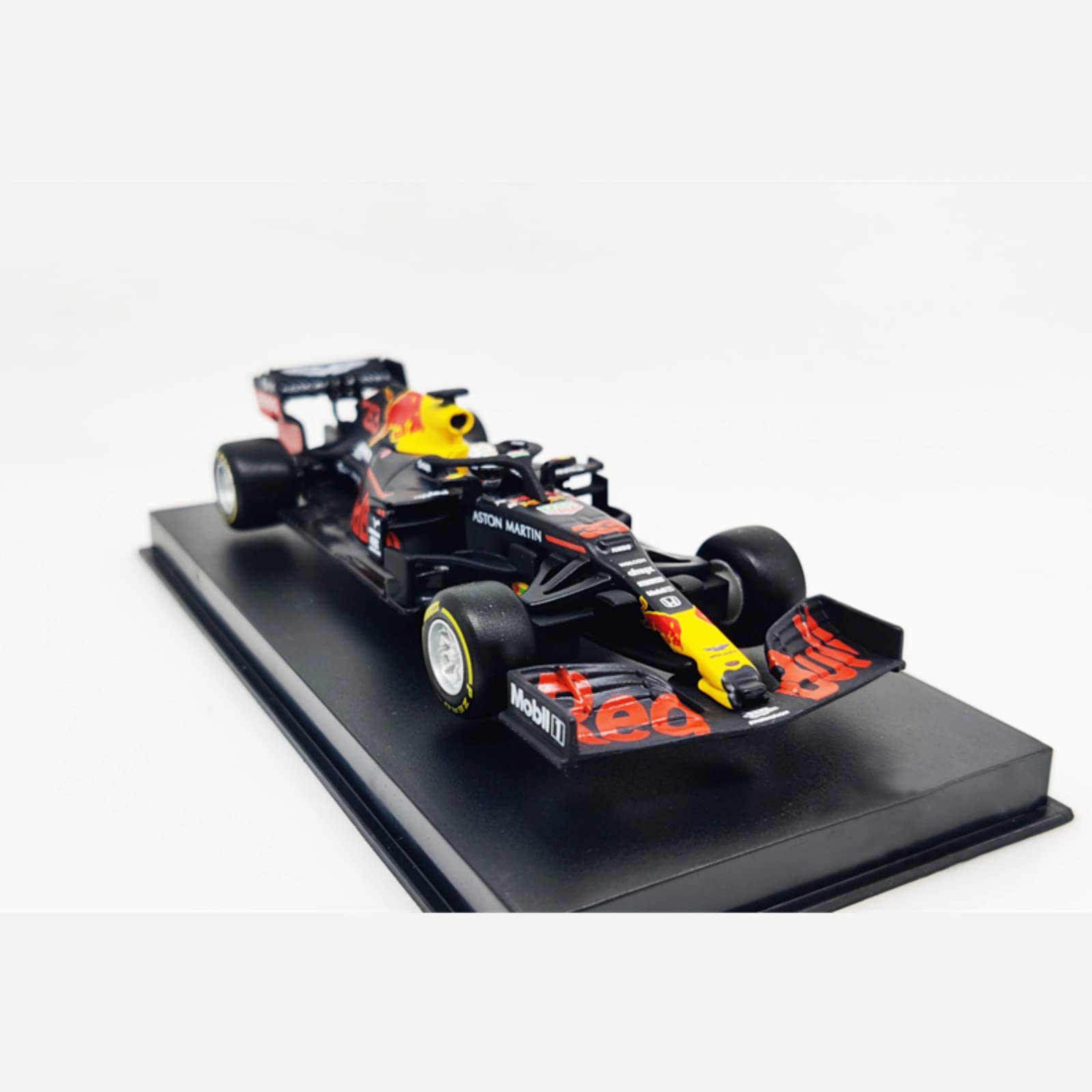 HTLNUZD Bburago 1:43 2020 RB16 #33 Champion Racing Max Verstappen 1/43 Diecast Alloy Collectible Toy Car Model (Hardcover RB16 33)