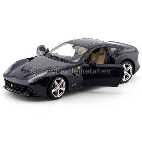 Hot wheels BCJ73 Ferrari F12 Berlinetta Blue 1/18 Diecast Model Car by Hotwheels