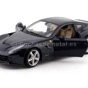 Hot wheels BCJ73 Ferrari F12 Berlinetta Blue 1/18 Diecast Model Car by Hotwheels