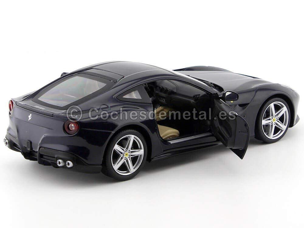 Hot wheels BCJ73 Ferrari F12 Berlinetta Blue 1/18 Diecast Model Car by Hotwheels