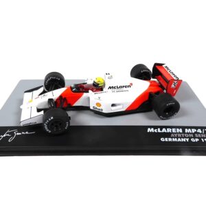 OPO 10 - Formula 1 car 1/43 Compatible with McLaren MP4 / 7# 1 Ayrton Senna Germany GP F1 1992 (723)