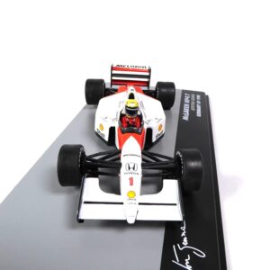 OPO 10 - Formula 1 car 1/43 Compatible with McLaren MP4 / 7# 1 Ayrton Senna Germany GP F1 1992 (723)