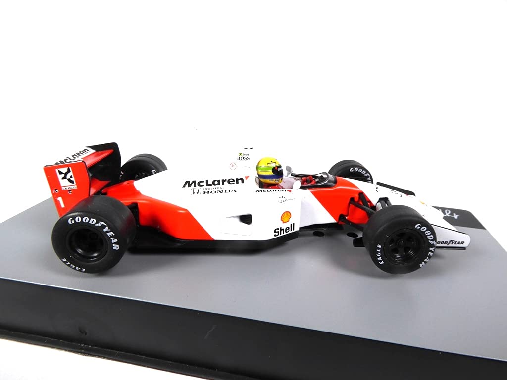 OPO 10 - Formula 1 car 1/43 Compatible with McLaren MP4 / 7# 1 Ayrton Senna Germany GP F1 1992 (723)