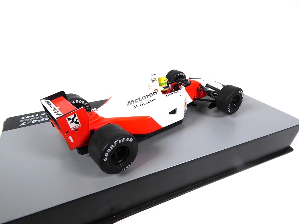 OPO 10 - Formula 1 car 1/43 Compatible with McLaren MP4 / 7# 1 Ayrton Senna Germany GP F1 1992 (723)