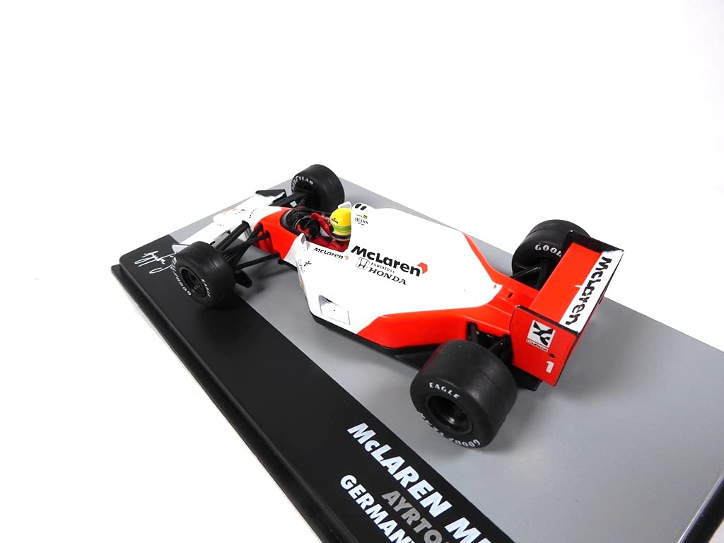 OPO 10 - Formula 1 car 1/43 Compatible with McLaren MP4 / 7# 1 Ayrton Senna Germany GP F1 1992 (723)