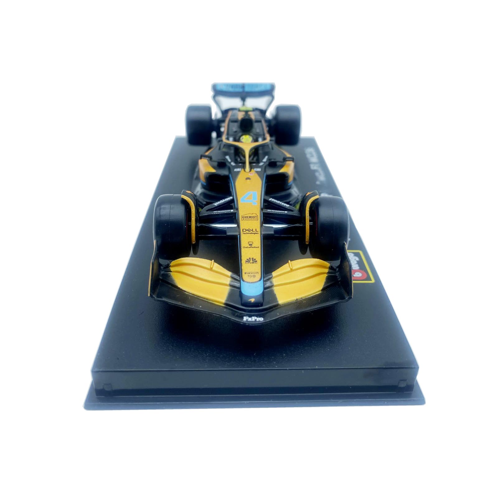 HTLNUZD Bburago 1:43 2022 F1MCL36#4 Lando Norris F1 Racing 1/43 MCL36#4 Formula One Alloy Luxury Die Cast Collection Vehicles Model Gift