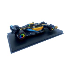 HTLNUZD Bburago 1:43 2022 F1MCL36#4 Lando Norris F1 Racing 1/43 MCL36#4 Formula One Alloy Luxury Die Cast Collection Vehicles Model Gift