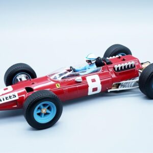 512#8 John Surtees Formula One F1 Italy GP (1965) with Driver Figure Mythos Series Limited Edition to 85 Pieces Worldwide 1/18 Model Car by Tecnomodel TMD18-98B