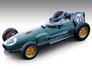 tecnomodel lotus 16#28 graham hill formula one f1 british gp (1959) with driver figure mythos series limited edition to 70 pieces worldwide 1/18 model car tmd18-123c