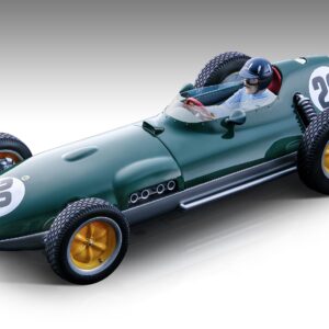 TECNOMODEL Lotus 16#28 Graham Hill Formula One F1 British GP (1959) with Driver Figure Mythos Series Limited Edition to 70 Pieces Worldwide 1/18 Model Car TMD18-123C