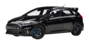 autoart 2016 ford focus rs shadow black 1/18 model car