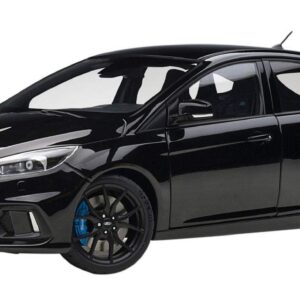 Autoart 2016 Ford Focus RS Shadow Black 1/18 Model Car