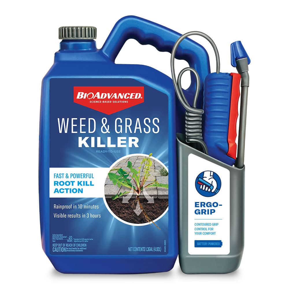 BioAdvanced Weed & Grass Killer, 1.3-Gallon, Ergo