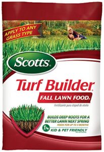 scotts turf builder fall lawn food - florida fertilizer, 5,000 sq. ft.