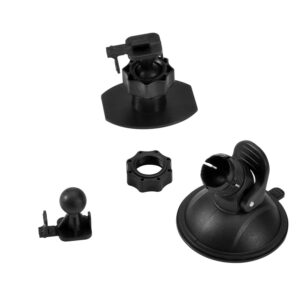 Dash Cam Suction Cup Mount and Glue Adhesive Mount Compatible with Dash Camera/DVR Video, Come with 10+ Different Joints Suitable for Crosstour, YI 2.7", Rexing V1P, UGSHD, APEMAN and Other Dash Cam