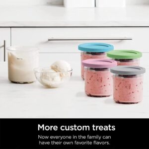 TONONE Creami Deluxe Pints, for Ninja Creami Deluxe Containers, Icecream Container Airtight,Reusable for NC301 NC300 NC299AM Series Ice Cream Maker