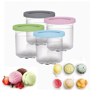 remys creami deluxe pints, for ninja kitchen creami,16 oz creami deluxe pints airtight and leaf-proof compatible nc301 nc300 nc299amz series ice cream maker