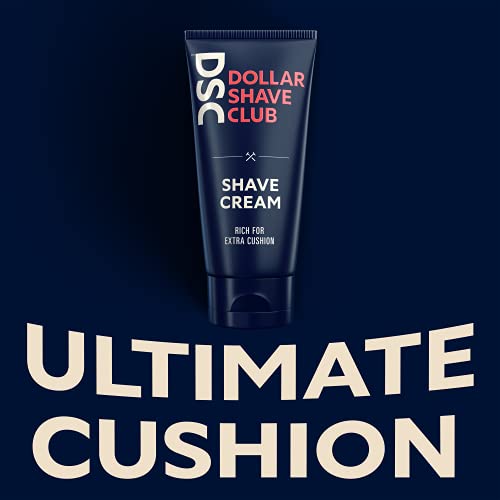 Dollar Shave Club | 4-Blade Ultimate Shave Bundle | Diamond Grip Club Series Razor Handle, 4-Blade Razor Cartridges, Prep Scrub 3oz, Shave Cream 6oz, Post Shave Dew 3.4oz