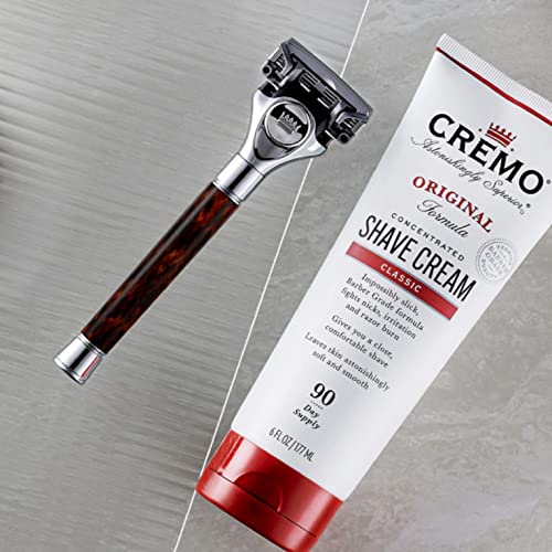 Cremo Astonishingly Superior Tortoise Shell (Horn) Razor Kit