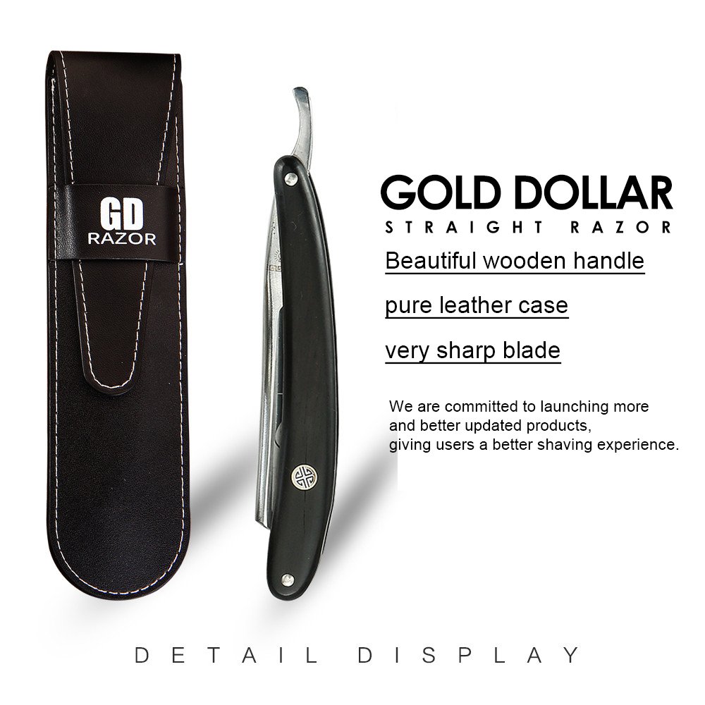 Gold Dollar Shaving Ready Cut Throat Razor Straight Razor