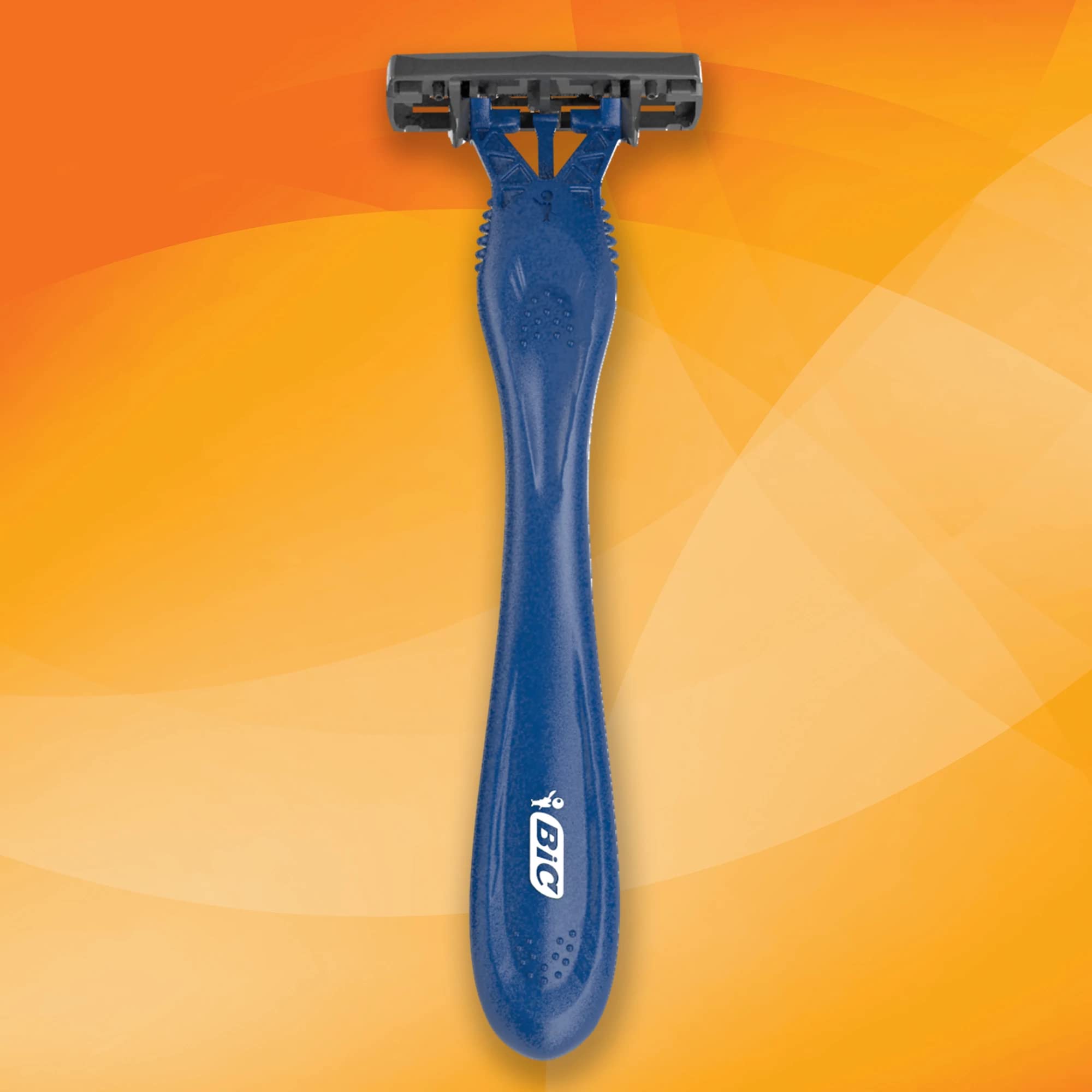 BIC Comfort 3 Advanced Men's Disposable Razor, Triple Blade, Pack of 6 Razors, For a Simply Smoother Shave
