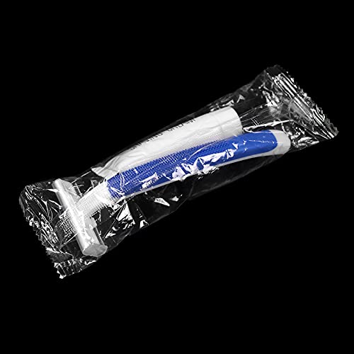 Disposable Razors in Bulk,razors individually wrapped bulk,Twin Blade Razors with Clear Safety Cap and Shaving Cream, Razors For Homeless, Hotel,Air Bnb,Shelter/Homeless/Travel (50 PCS)