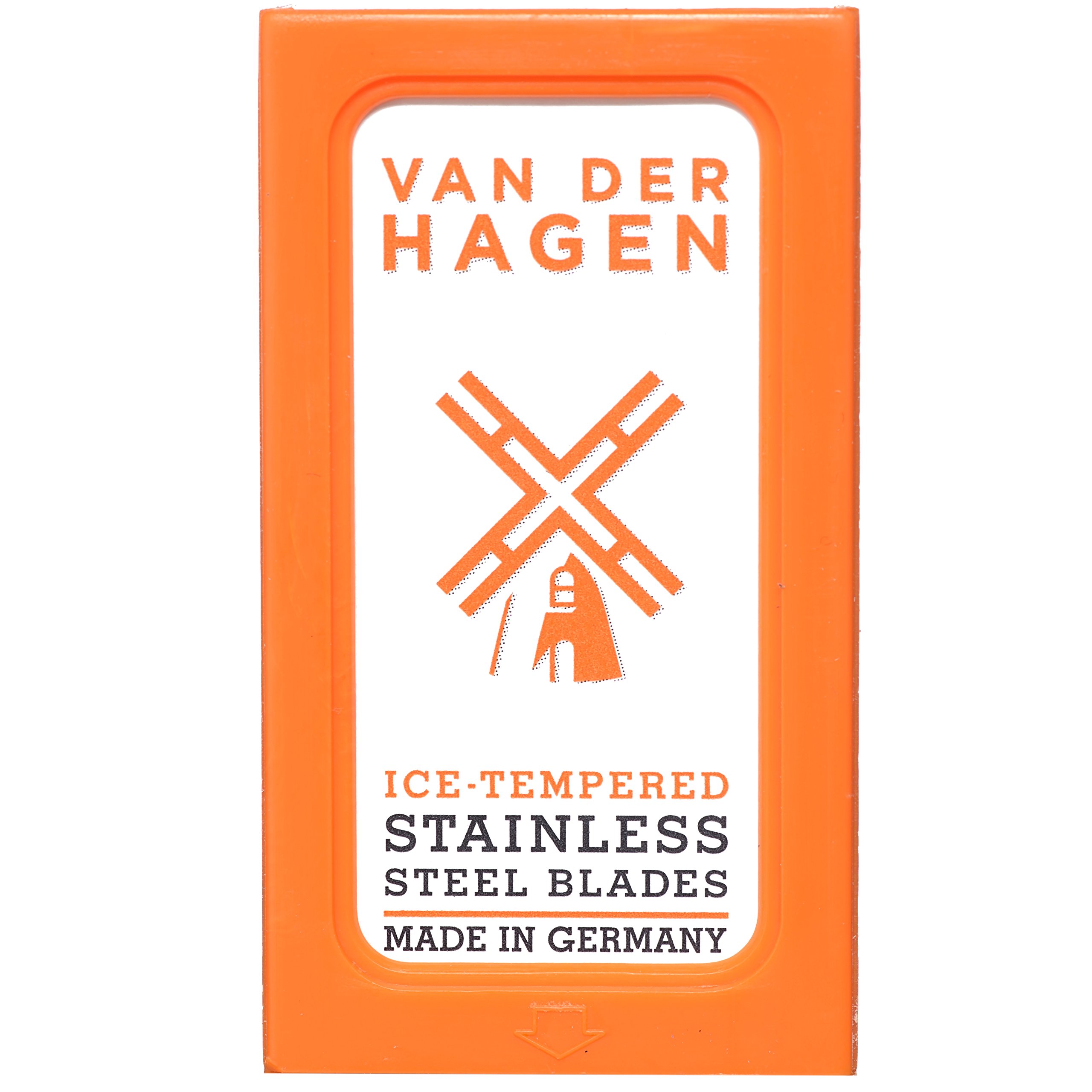 Van Der Hagen Stainless Steel Double Edge Razor Blades, 5 Count (Pack of 3)