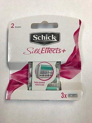 Silk Effects+ Plus Refill Cartridges, 3 Count (Packaging May Vary)