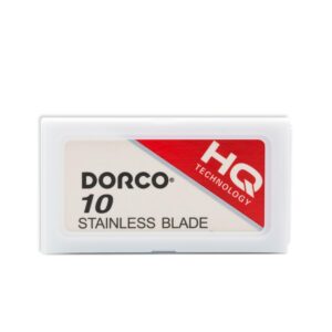 Dorco ST301 Platinum Double Edge Razor Blades - 1000 Blades (100x10) | 1 Case