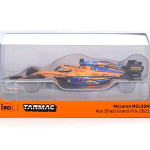 Tarmac Works McLaren MCL35M #3 Daniel Ricciardo Formula One F1 Abu Dhabi GP (2021) "Global64 Series 1/64 Diecast Model Car T64G-F040-DR3