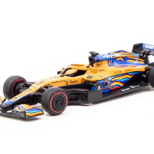 Tarmac Works McLaren MCL35M #3 Daniel Ricciardo Formula One F1 Abu Dhabi GP (2021) "Global64 Series 1/64 Diecast Model Car T64G-F040-DR3