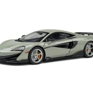 2018 McLaren 600 LT Coupe Blade Silver 1/18 Diecast Model Car by Solido S1804506