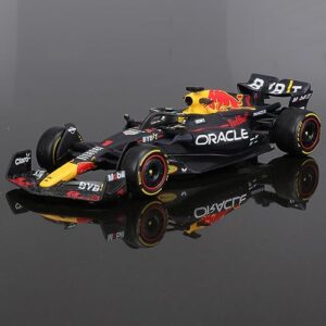 JODIYAAH Bburago 1:43 2023 F1 Red Bull RB19 1# Max Verstappen Ferrari Mercedes Formula Racing Alloy Car Diecast Model (RB19 1#)