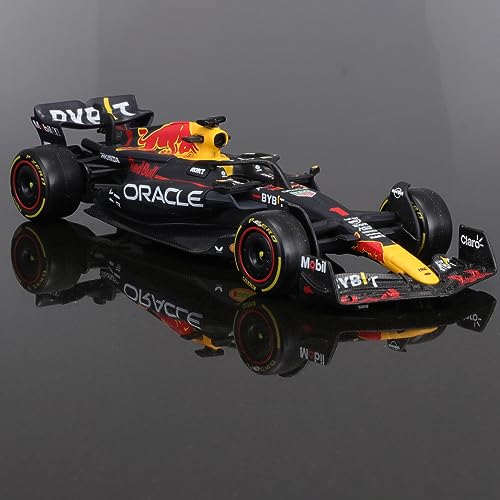 JODIYAAH Bburago 1:43 2023 F1 Red Bull RB19 1# Max Verstappen Ferrari Mercedes Formula Racing Alloy Car Diecast Model (RB19 1#)